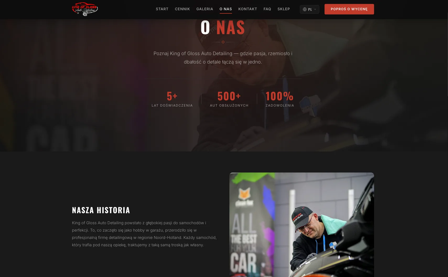 O marce i kontakt — zaufanie i prosty następny krok